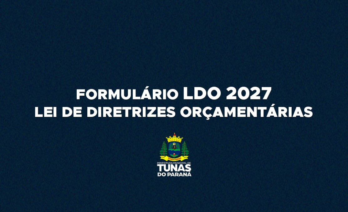 FORMULÁRIO LDO 2027