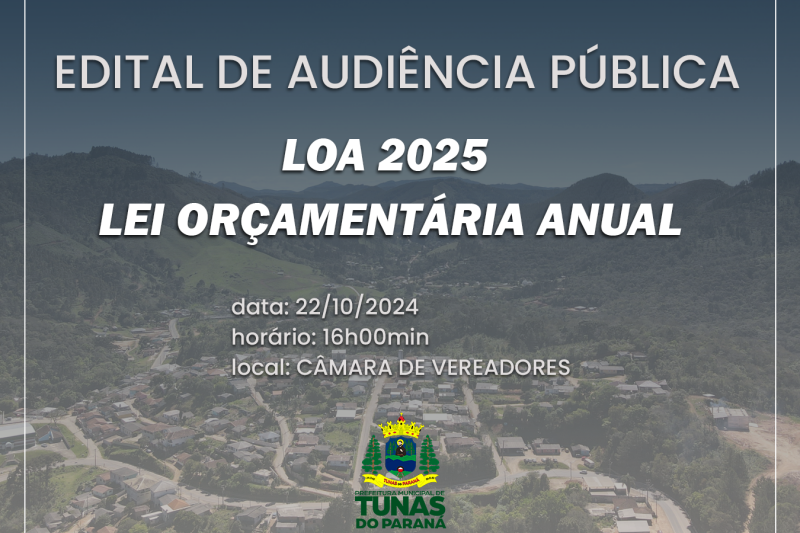 LOA 2025 - LEI ORÇAMENTÁRIA ANUAL